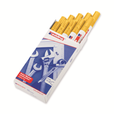 Edding 750 Bullet Tip Paint Marker Medium Yellow