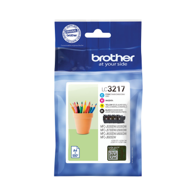 Brother LC3217 Inkjet Cartridge Multipack