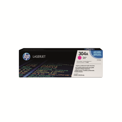 HP 304A LaserJet Toner Cartridge Magenta CC533A