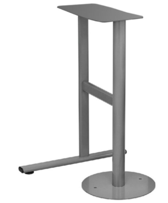 A&D Medical TM-9325 Waiting Room BP Monitor Stand for TM-2655P or TM-2657P