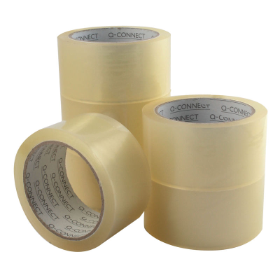 Packaging Tape, 50 mm x 66 m, PP, Clear