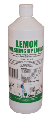 Lemon Washing Up Liquid 1 Litre - Multipack (x10 Packs)