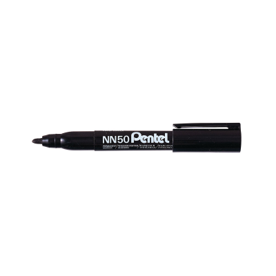 Pentel NN50 Permanent Marker Bullet Tip Black