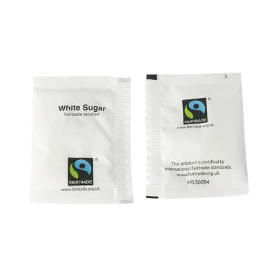 Fairtrade White Sugar Sachets (Pack of 1000)