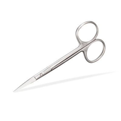 Straight Iris Stitched Scissor 4.5" - Single (x1)