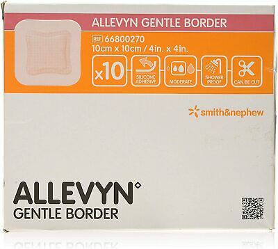 Allevyn Gentle Border Dressing 10cm x 10cm