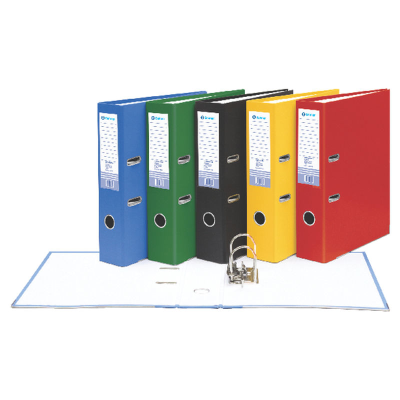 Foolscap 70mm Board Lever Arch Files Blue