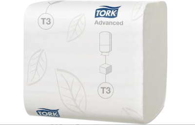 Tork Advanced Folded 2 Ply Toilet Paper - T3