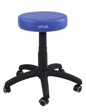 STABIL Premium Stool Navy Upholstery