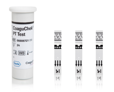 Roche CoaguChek® Pro II Monitor CoaguChek PT test strips x 48 (2x24)