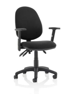 Dynamic Eclipse Plus III Height Adjustable Task Chair Black