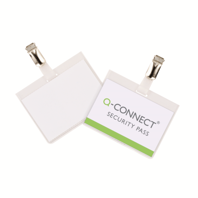 Q-Connect Security Badge 60x90mm