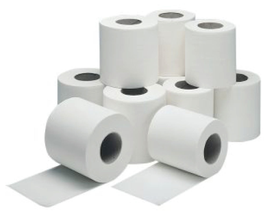 Standard 2 Ply 320 Sheet Toilet Rolls Pack of 36