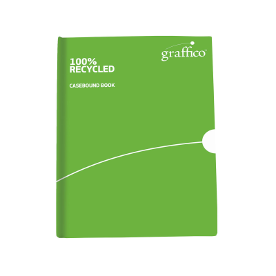 Graffico Recycled Casebound Notebook 160 Pages A5