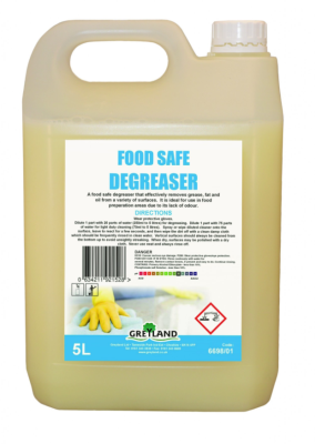 Food Safe Degreaser 5 Litre - Multipack (x4)