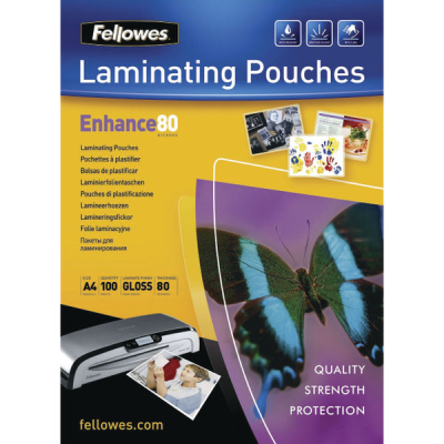 Fellowes A4 Self Adhesive Laminating Pouches