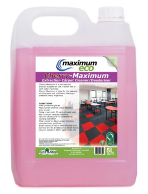 Cherry Carpet Extraction Cleaner/Deodoriser 5L