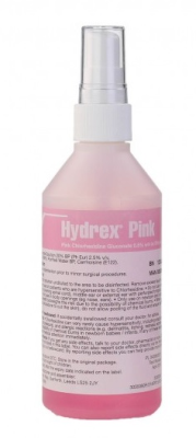 Hydrex Pink Alcohol Skin Disinfectant, Derma Spray 200ml (Pk/1)