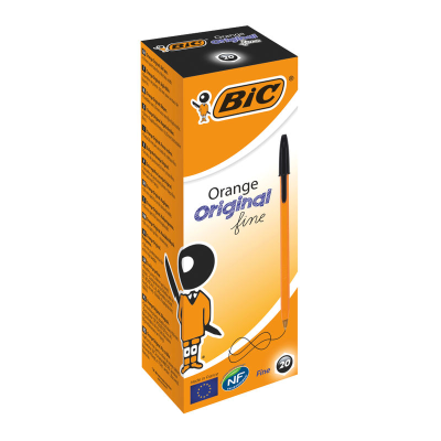 Bic Cristal Fine Ballpoint Pens Black