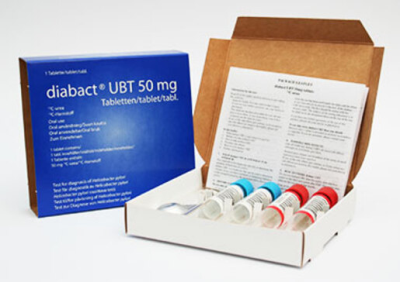 (POM) Diabact UBT Helicobacter Pylori Breath Test - 50mg Tablet