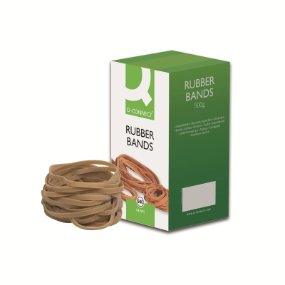 Q-Connect Rubber Bands No.69 150 x 6mm 500g KF10554