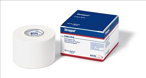 Strappal Tape Medical Adhesive Zinc Oxide White 2.5cm x 10m Latex Free