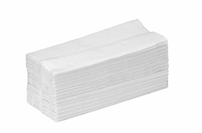 Standard 2 Ply C Fold Hand Towels White