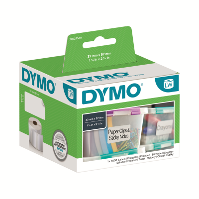 Dymo 11354 LabelWriter Labels 57mmx32mm White