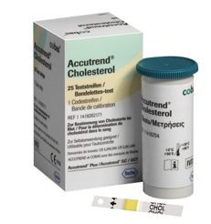 Accutrend Blood Testing Strips Cholesterol