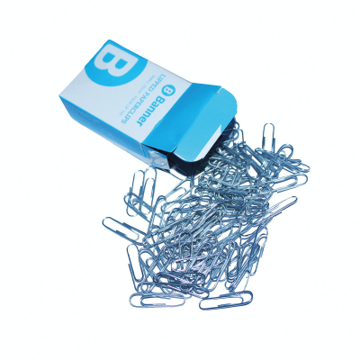 Small Lipped Paperclips 25mm