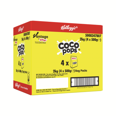 Kellogg's Coco Pops Bag 500g