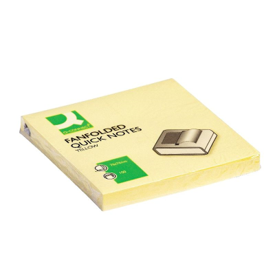 Yellow Z-Fold Sticky Notes 76 x 76mm