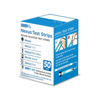 Glucorx Nexus Test Strips