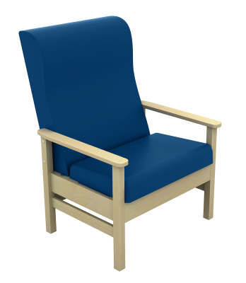 Atlas High-Back Bariatric Arm Chair Vinyl Fabric