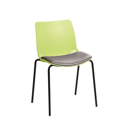 Sunflower Neptune Visitors Chair With Grey Seat Pad