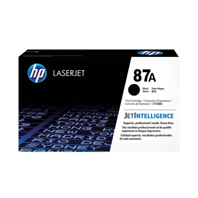 HP 87A Black Laserjet Toner Cartridge