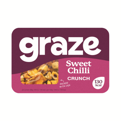 Graze Sweet Chilli Crunch Punnet 31g