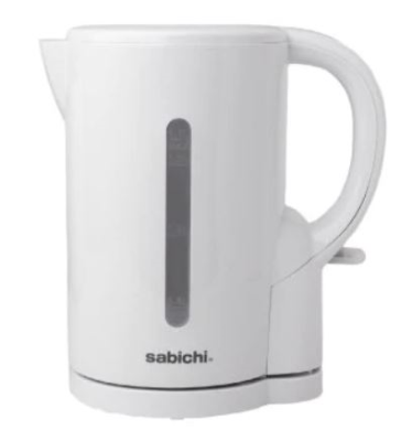 Sabichi White Gloss 1.7ltr Kettle