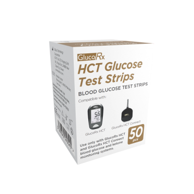 GlucoRx HCT Glucose Test Strips