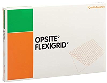 OpSite Flexigrid Adhesive Film Dressing 12cm x 12cm