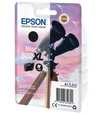 Epson 502XL Ink Cartridge Black