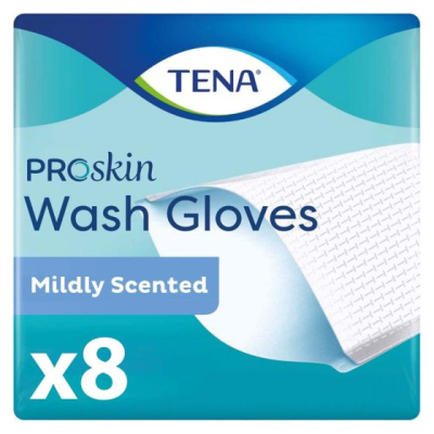 Tena Wet Wash Glove (Mildy Scented)