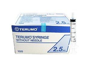 Hypodermic Eccentric Lock Slip Tip Syringe 2.5ml – Without Needle