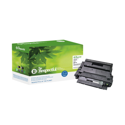 Respectful HP 55X Compatible Black LaserJet Toner Cartridge High Capacity CE255X