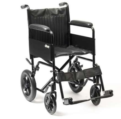 Budget Transit Wheelchair with Solid Tyres