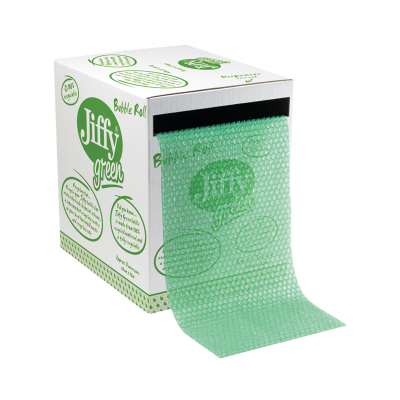 Jiffy Recycled Bubble Box Roll 300mmx50m Green