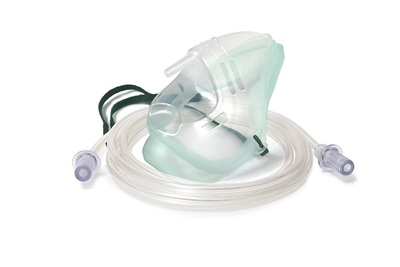 Oxygen Mask And Tubing Adult