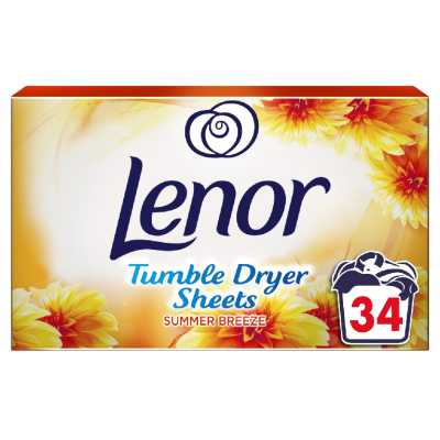 Lenor Tumble Dryer Summer Breeze Sheets