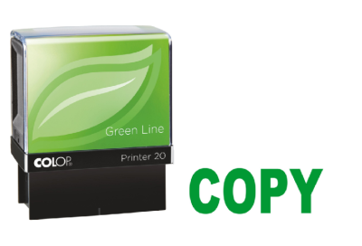 Colop Printer 20 COPY Self-Inking Stamp Green