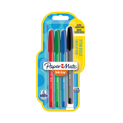 PaperMate Inkjoy 100 Capped Ballpoint Pens Medium Assorted